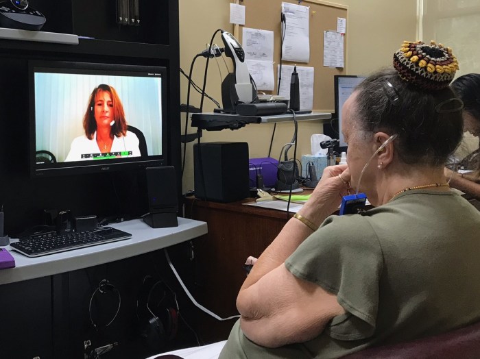 Audiology telehealth hearing aids