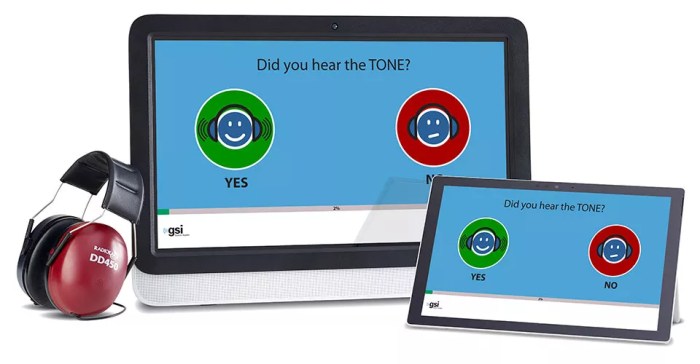 Audiology tele automated audiometry margolis gsi